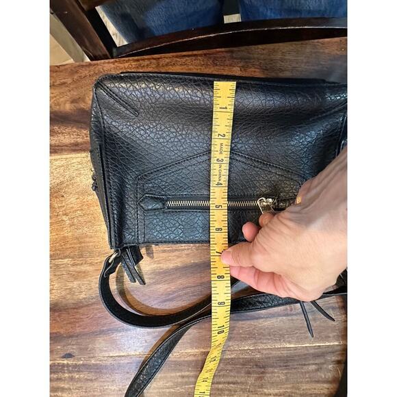 Rebecca Minkoff Black Leather Adjustable Crossbody Straps Handbag - Picture 8 of 8